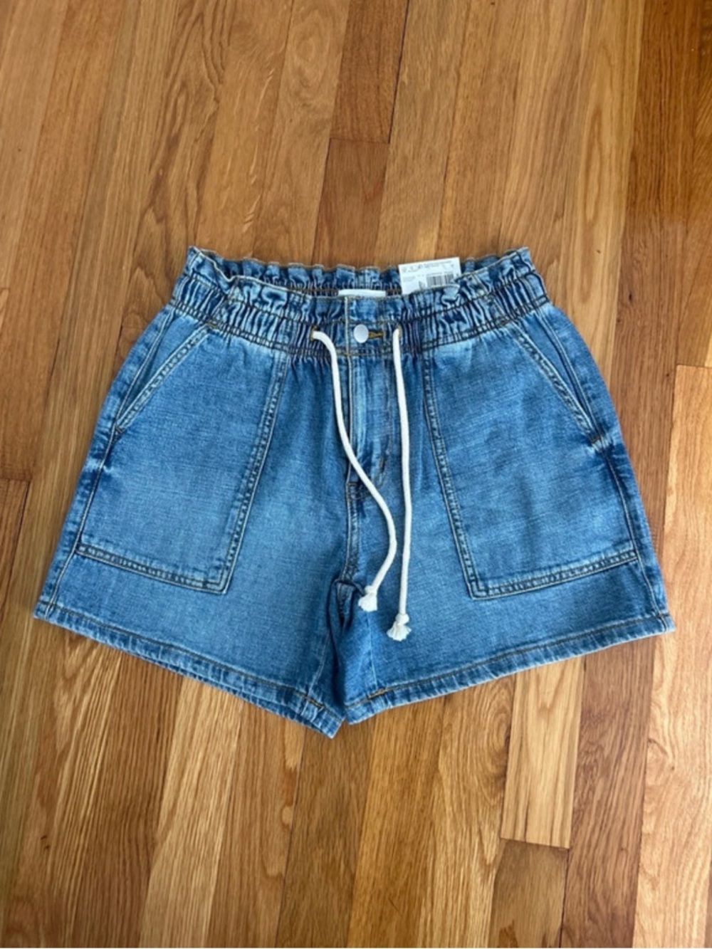 Sonoma Denim Drawstring Waist Shorts - Blue